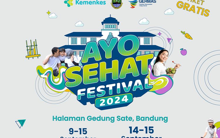 Kemenkes Gelar Ayo Sehat Festival di Bandung untuk Edukasi Gaya Hidup Sehat